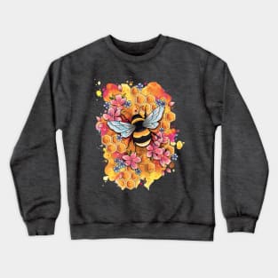 The Original Bumble Bee by Lorna Laine Crewneck Sweatshirt